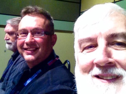 CryptoLoren's tweet photo. #InternationalBigfootConference #Kennwick: Jeff Meldrum, Adam Davies, & @CryptoLoren man the end of the Q&A panel. https://t.co/0RP03QW54f