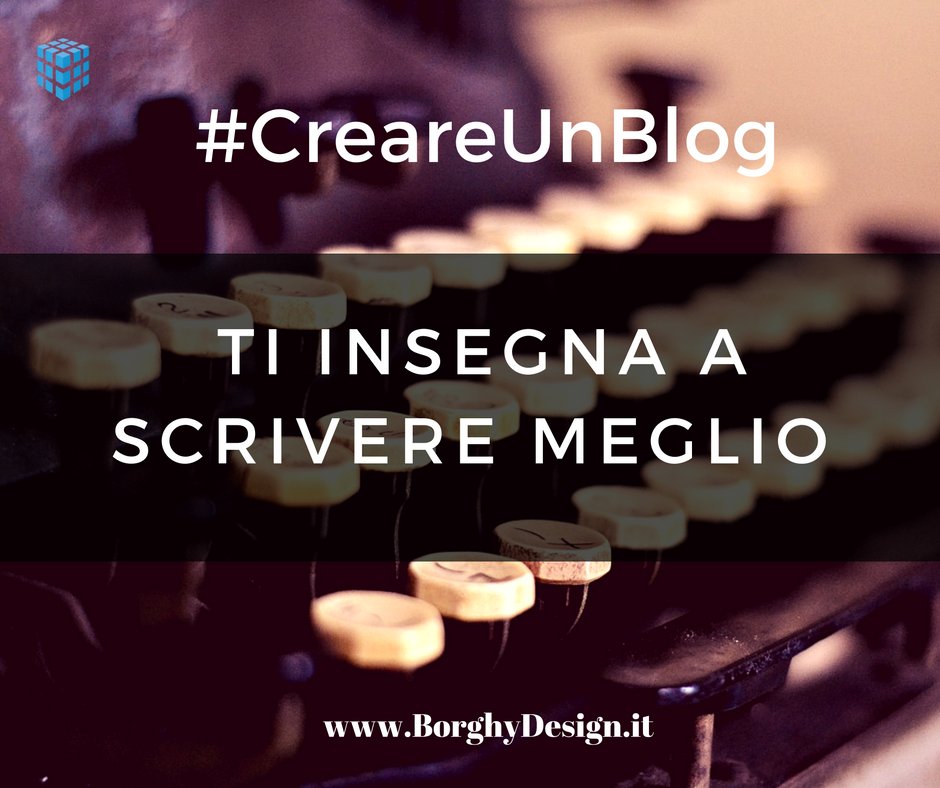 lucaborghy's tweet image. #CreareUnBlog ti insegna a scrivere meglio. ✍️
#WhyBlog
➡️➡️➡️ bit.ly/1WKIDPd