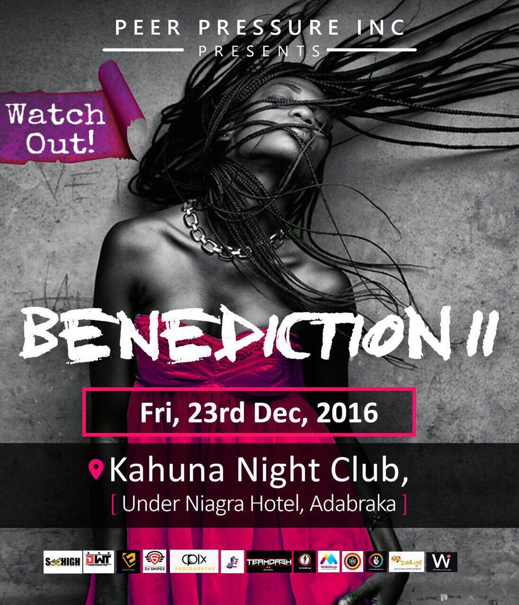 Peer_Pressure1's tweet image. The hype is on #Benediction16 @soohigh_entGh @trafcrewgh