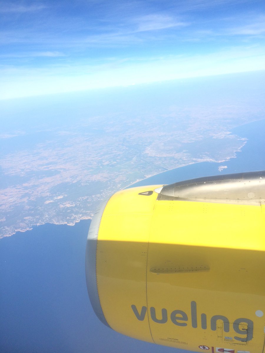 Gracias <a href="/vueling/">Vueling Airlines</a> por el viaje! I mejores les vistas!:)