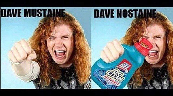 Dave Mustaine here for Oxy Clean... ift.tt/2cqZBoO