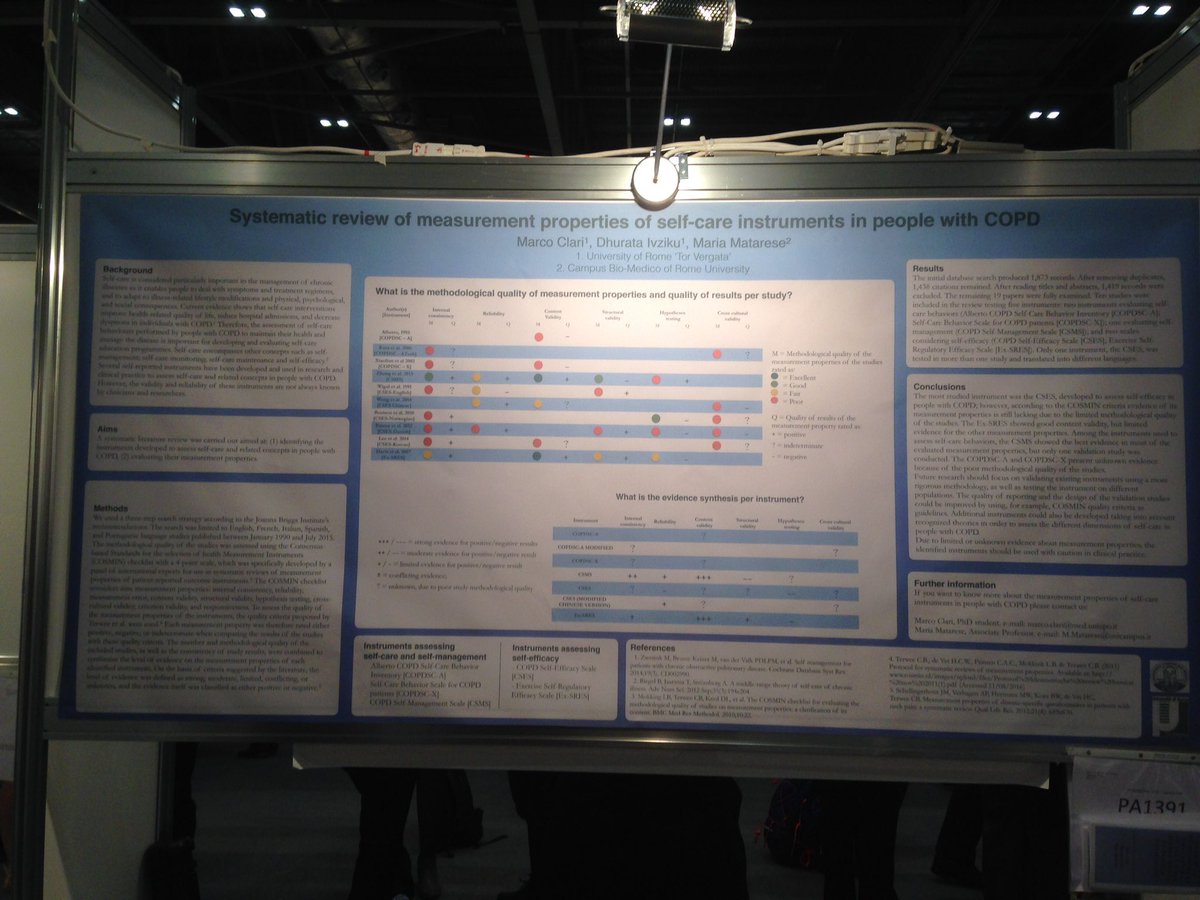 @yorke_janelle <a href="/ARNS_UK/">ARNS</a> 
Two posters presented by @pimplemi at #ERS2016 
Nurse research/ practice 
#ERSLDN2016