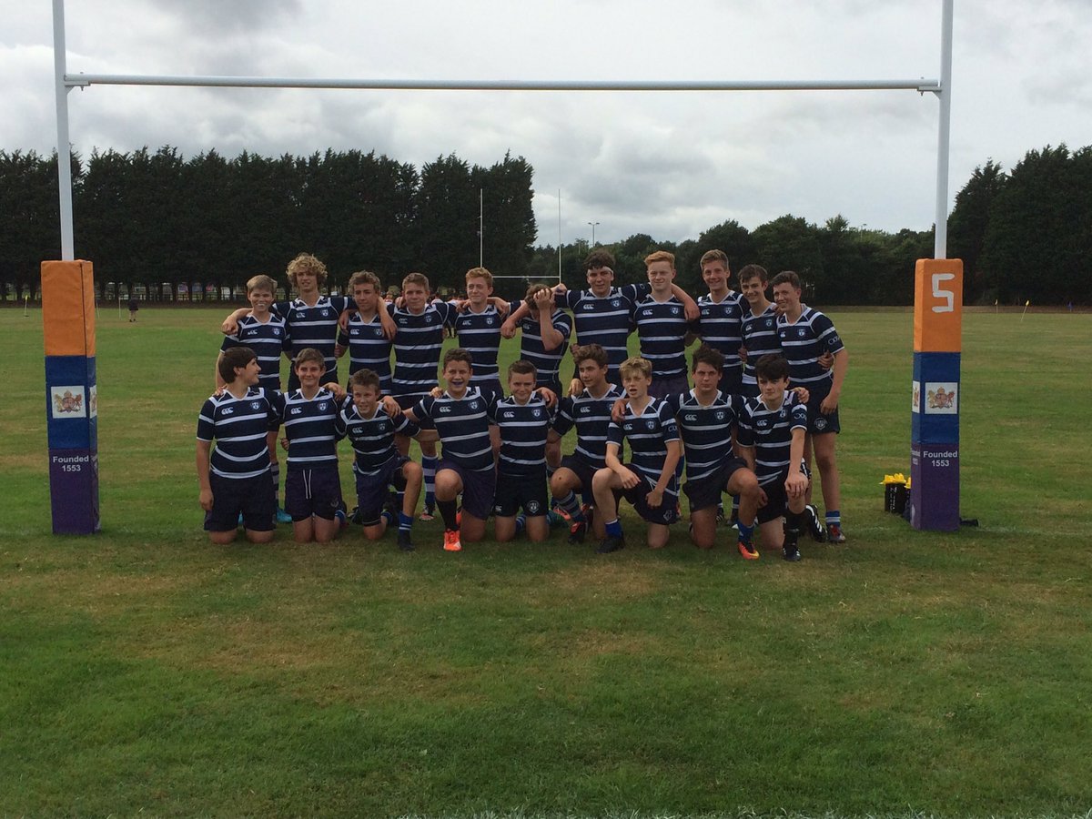BWSRugby's tweet photo. U15 finish the day with a 7-0 win in the shield final v @BSRugby1. Outstanding effort. #COYBIB #pressure https://t.co/gcwZD72nnz