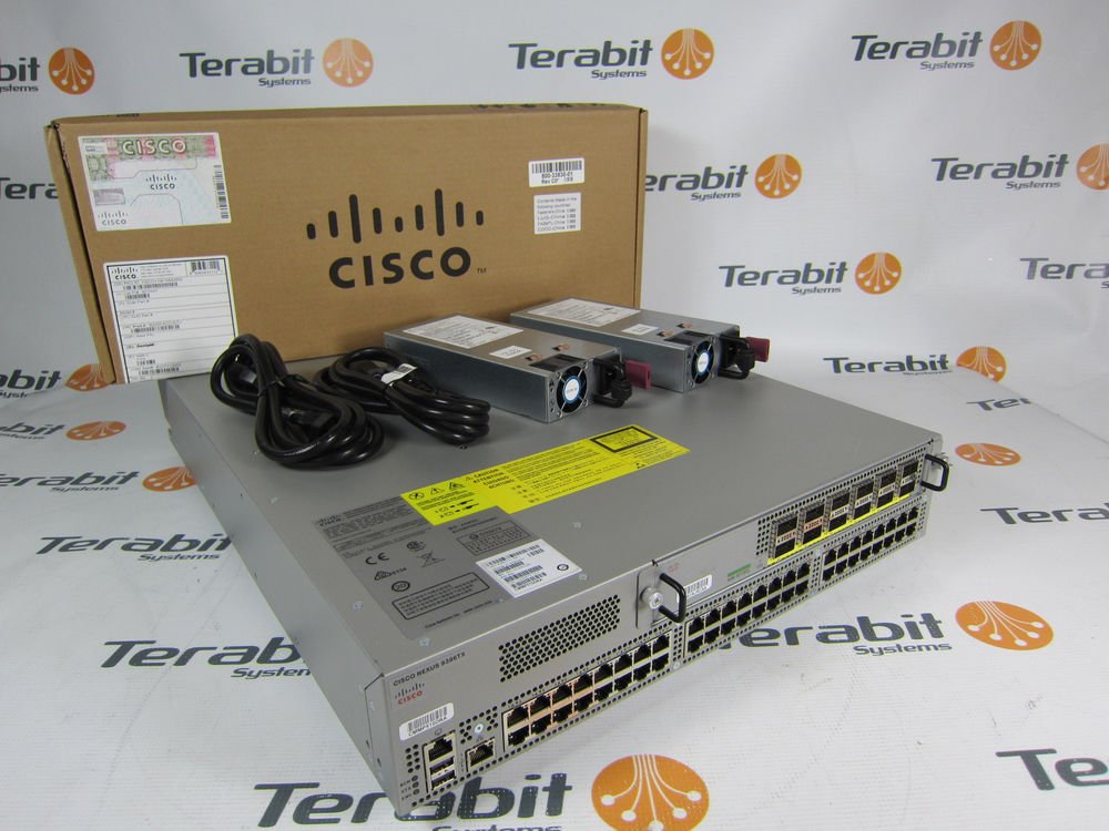 TerabitSystems's tweet image. Cisco Nexus N9K-C9396TX 48x 10GBASE-T Switch w/ N9K-M12PQ, 2AC. Now: $6,495 ebay.to/2bRq1fO #ciscon9k