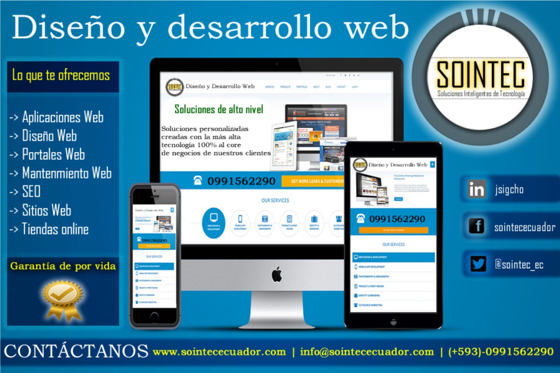 sointec_ec's tweet photo. DESDE $250 @PublicaGratisEc @MercadoLibreEc @ventasecuador12 @DondatosGYE @chutamasbarato  +593991562290 https://t.co/SFIZYWejLp