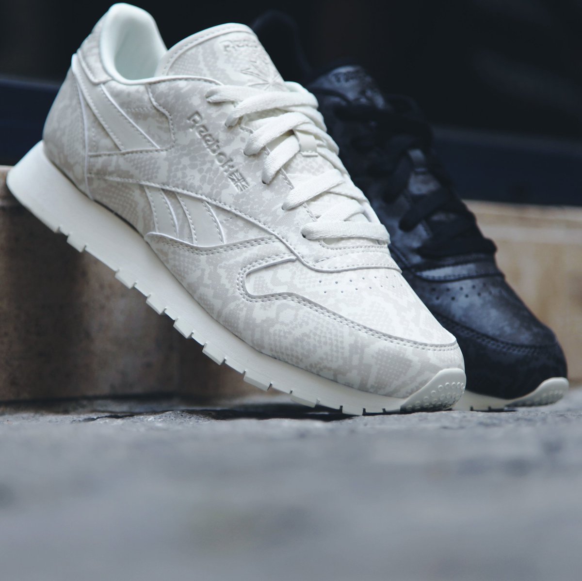 reebok classic snakeskin