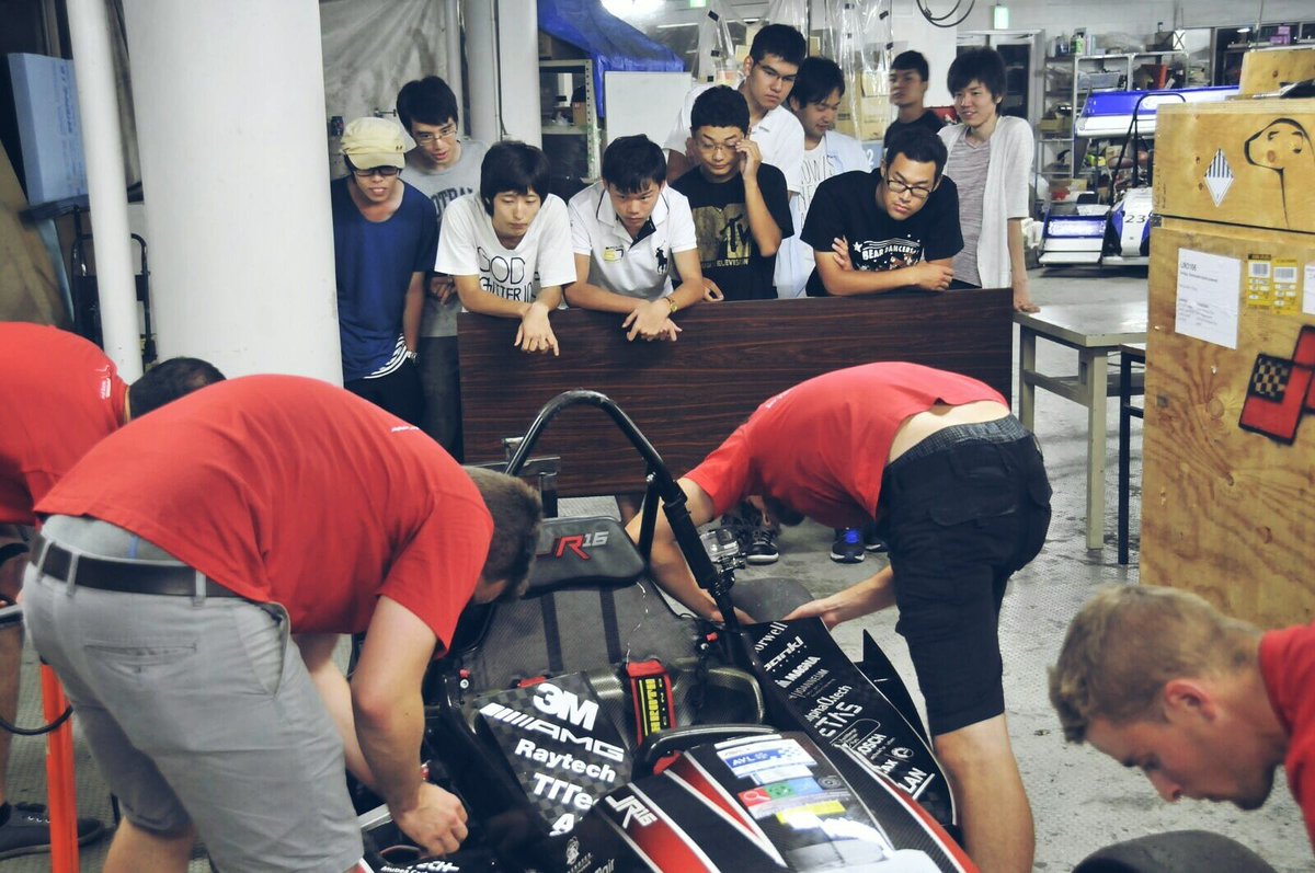 Joanneum Racing Graz Update From Japan T Co Wdipglfpzb Fs16 Formulastudentjapan Fsj Weaselsontour
