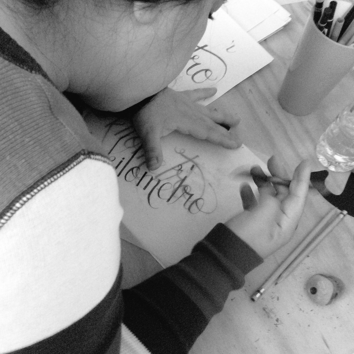 chiskoromo's tweet photo. At @Thypos #LetteringConAmor Day2 ❤️✍🏻😍 https://t.co/C7qCsAhNe7