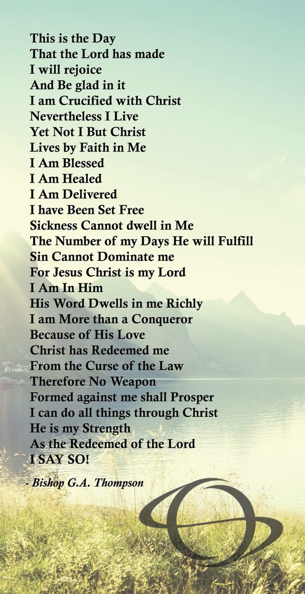 RT <a href="/PastorAndyWOCC/">Andy Thompson</a>: Change your words,change your life: #GoodConfession
