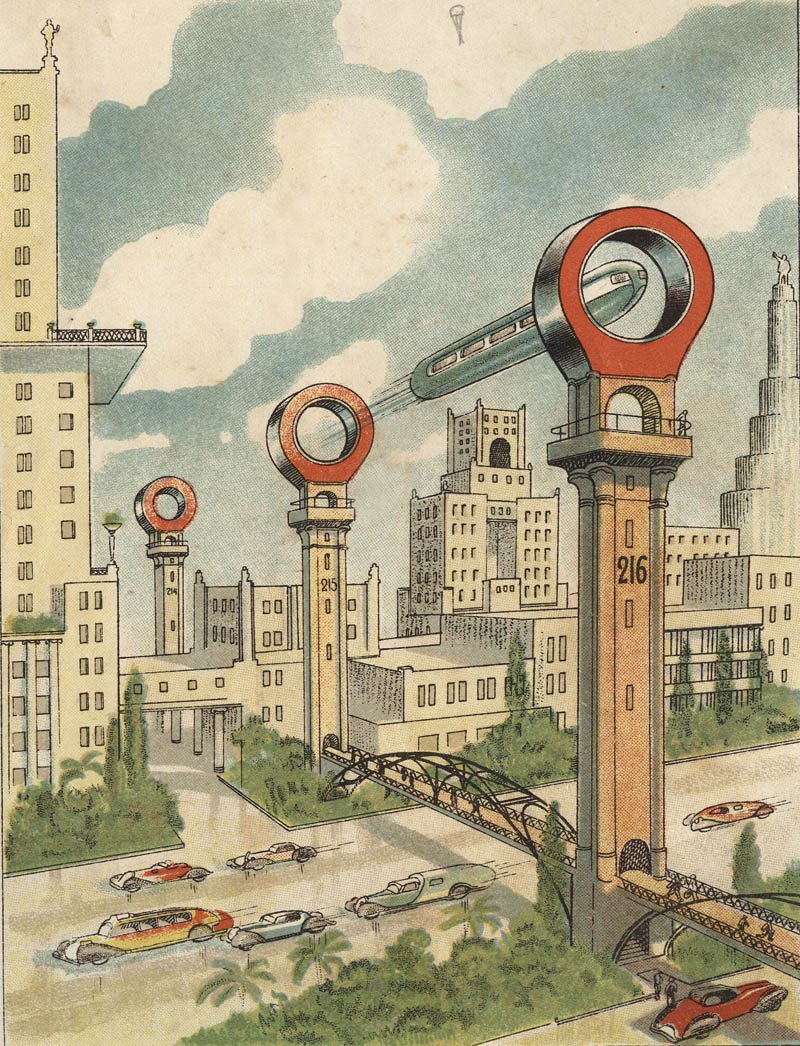 Soviet vision of the future in the 1930's.