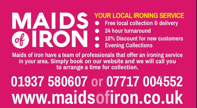 #ironing #leeds Free collection/delivery, 24 he turnaround, 10% discount for new clients maidsofiron.co.uk