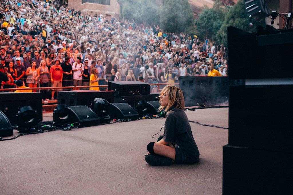 awonderland's tweet photo. Yesterday at @RedRocksCO https://t.co/DLSS37NSMR