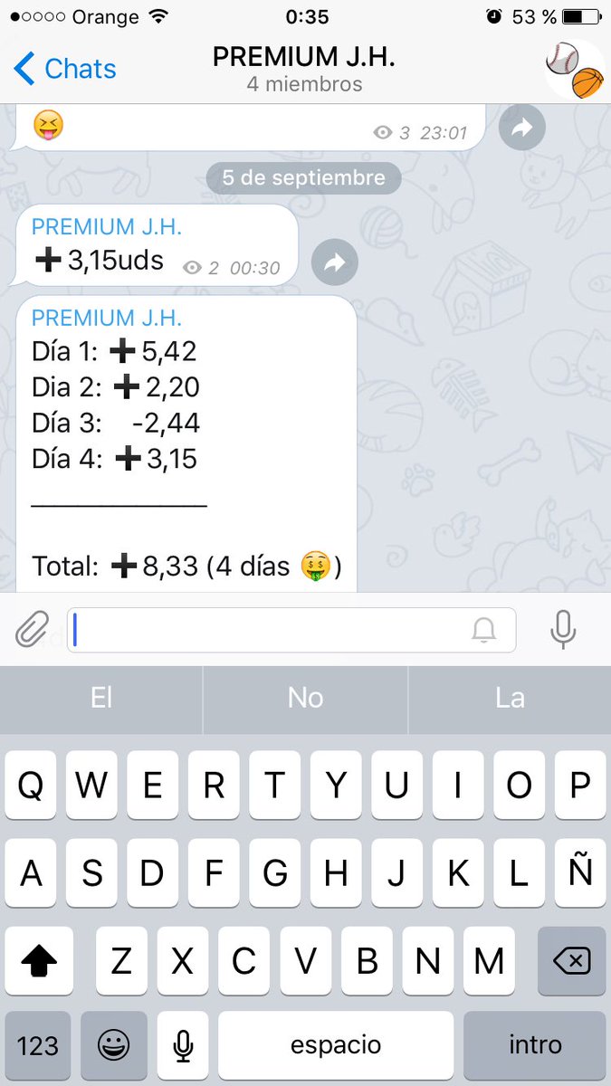 jhidalgo9's tweet photo. Y así va el premium 😏 https://t.co/sYeqziXn43