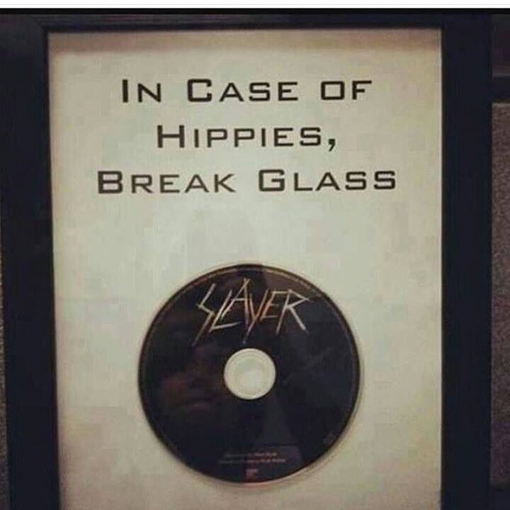 HeavyMetalYetii's tweet photo. In case of emergency break glass! 🤘 #Metal #Slayer https://t.co/aiManwP1Gc