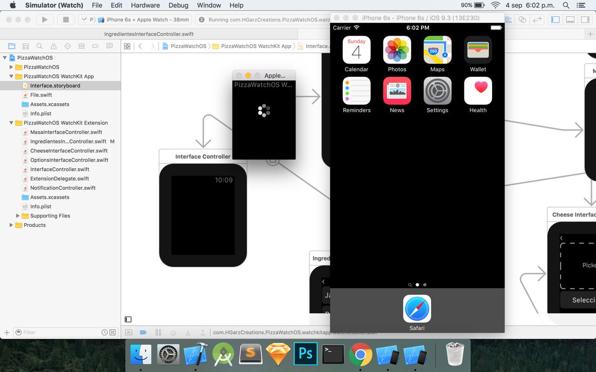 excel_file's tweet image. Preparemos algo para el Apple Watch #WatchOS #SwiftDevelopment #mobiledev
