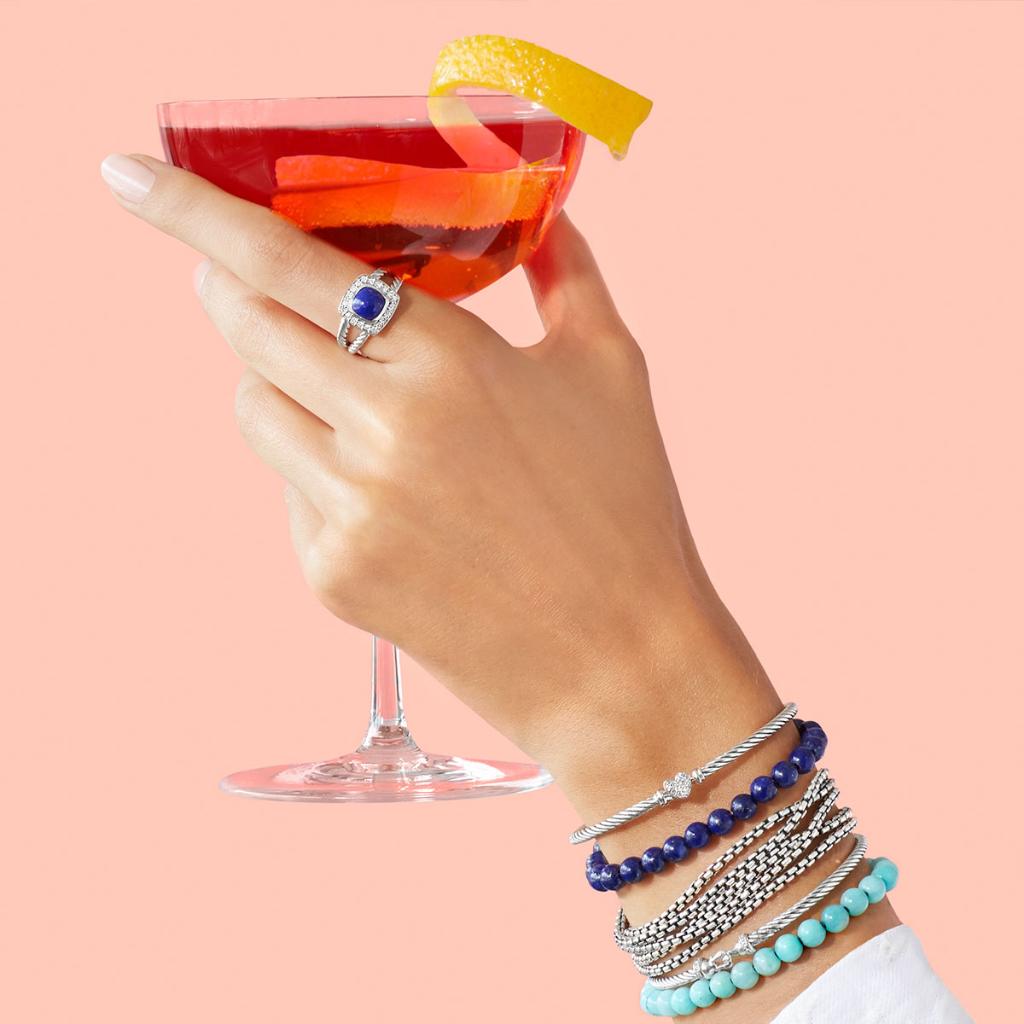 DavidYurman's tweet photo. A toast to good style. #DavidYurman #AlbionCollection #BijouxCollection https://t.co/U6O0NynQw9 https://t.co/B30y877ehL