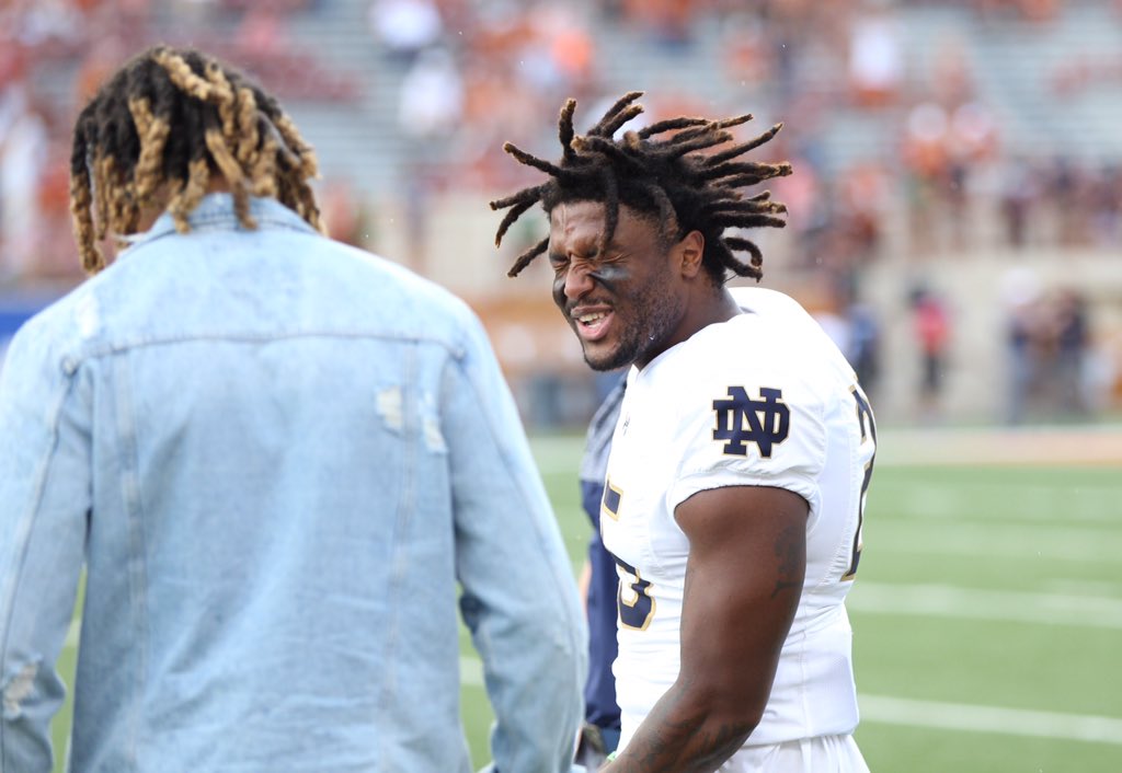 mikevorel's tweet photo. This photo of Tarean Folston and Will Fuller from @TheRobFranklin is #Lit. https://t.co/SWeXPBWF1d