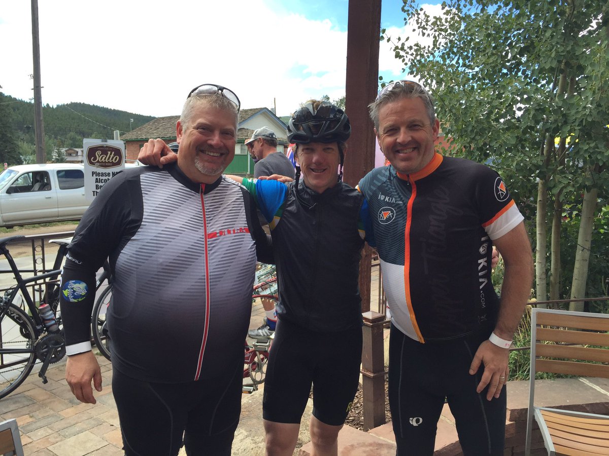 Awesome <a href="/PeaksClassic/">Indian Peaks Classic</a> ride today with <a href="/timmydugganUSA/">Timmy Duggan</a>   supporting his Just Go Harder Foundation!