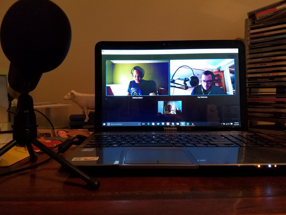 davidggodbold's tweet photo. Hey folks @boringtweeter2 @bethany_barber recording our first episode of @TheOther99Pod. DM me for details! https://t.co/3CPZw5bpdQ