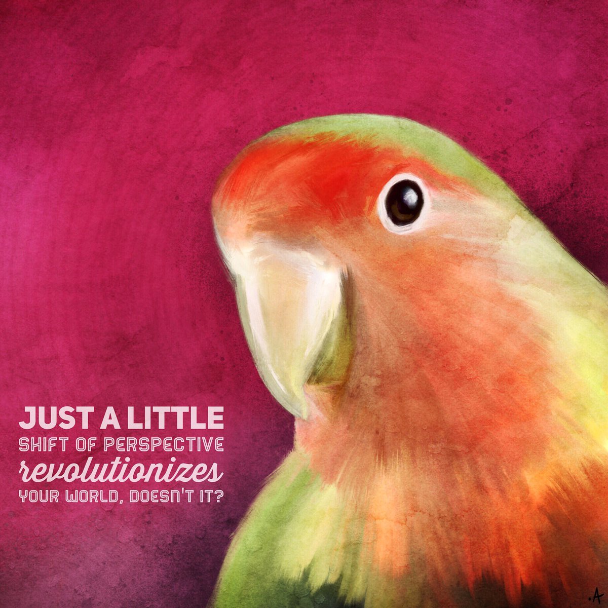 aaronlemay's tweet photo. #BirdNotes: Just a Little Shift of Perspective Revolutionizes your World, doesn't it? Thanks @SriSri for the shift! https://t.co/GGJUbGoHgP