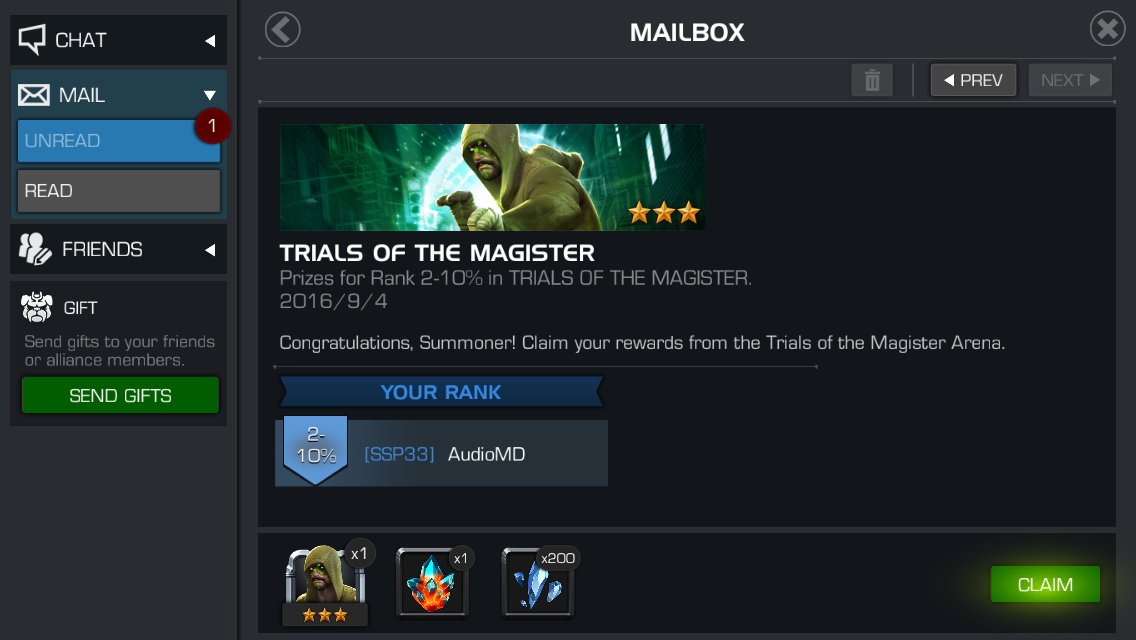 MarcusAudious's tweet photo. @SGF_Mr_LT 3* Karnak!!  541,698 pts in the 2* (or 3* whichever you call it) arena. https://t.co/H5WcEmJNV3