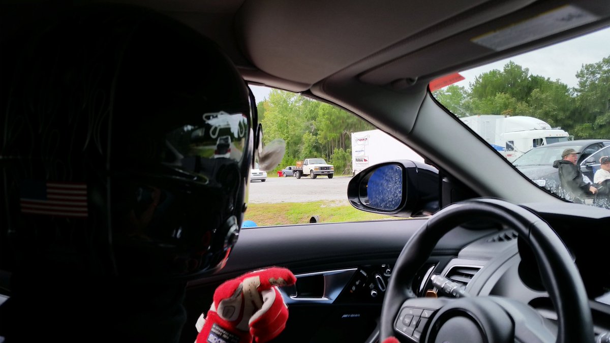 DonHoffman4's tweet photo. Huge thanks to @PaulPatrick357 for making my racing dream a reality yesterday. #Jaguar #FType #145mph #WeAreCisco https://t.co/Nc4xE7JIuG