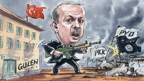 #Jihadi #Erdogan's #Islamist #Turkey will kill everybody just to keep #ISIS alive
