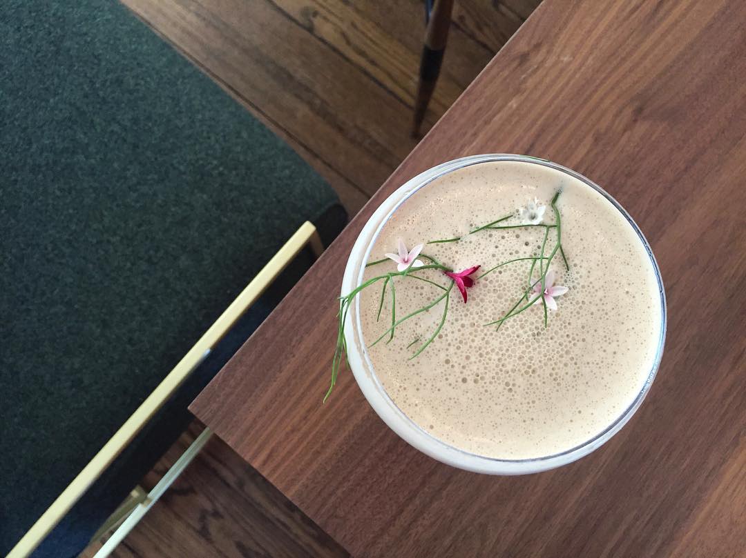 Dewberry_SC's tweet photo. Milk stout, a quail egg, and the daintiest of garnishes. #CynarFlip || Photo: amycavanaugh https://t.co/4TNgeDnBvZ https://t.co/mRA5ZnIiOF