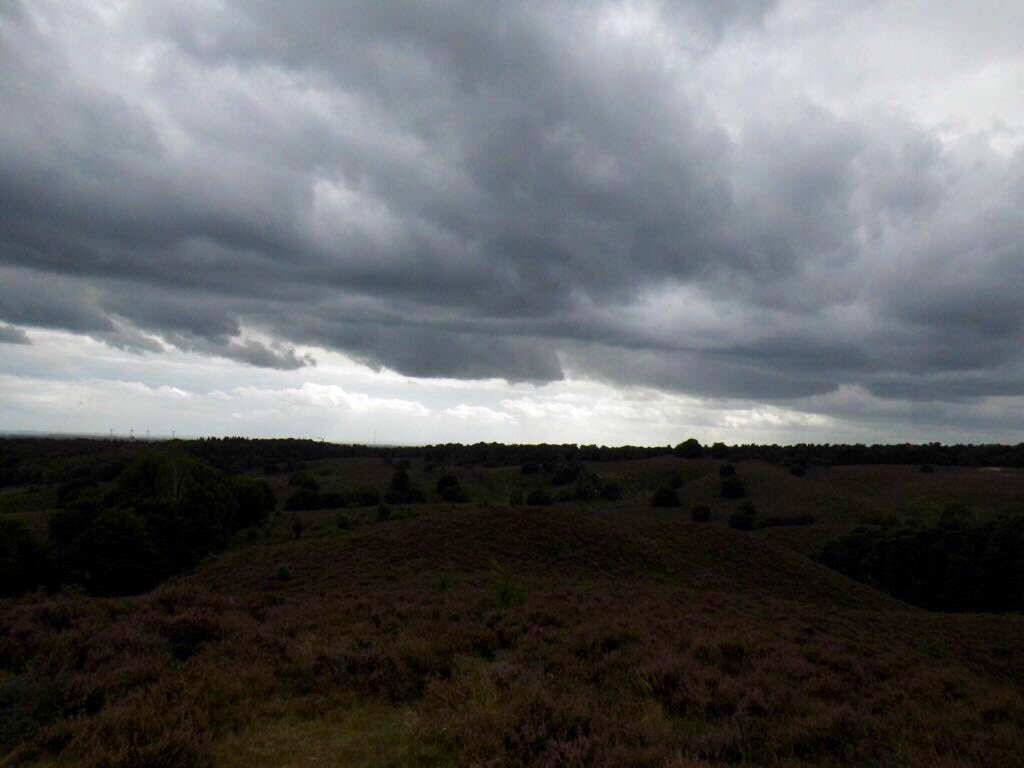 JSpilleman's tweet photo. #veluwezoom #posbank vanmiddag mooi met die donkere #wolken https://t.co/nEc2x5XNER