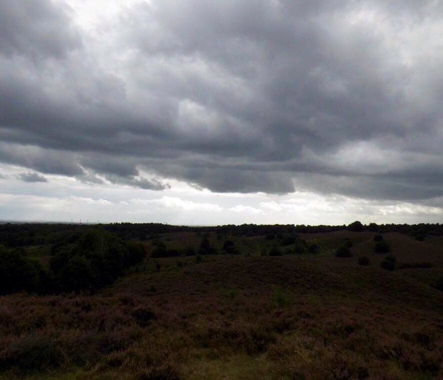 JSpilleman's tweet photo. #veluwezoom #posbank vanmiddag mooi met die donkere #wolken https://t.co/nEc2x5XNER