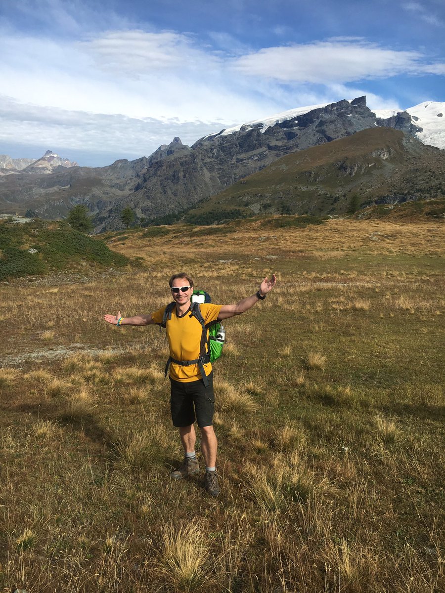 First 3 days done! Legs are feeling strong + scenery and team are absolutely fantastic. Onwards &amp; upwards #WeStrive