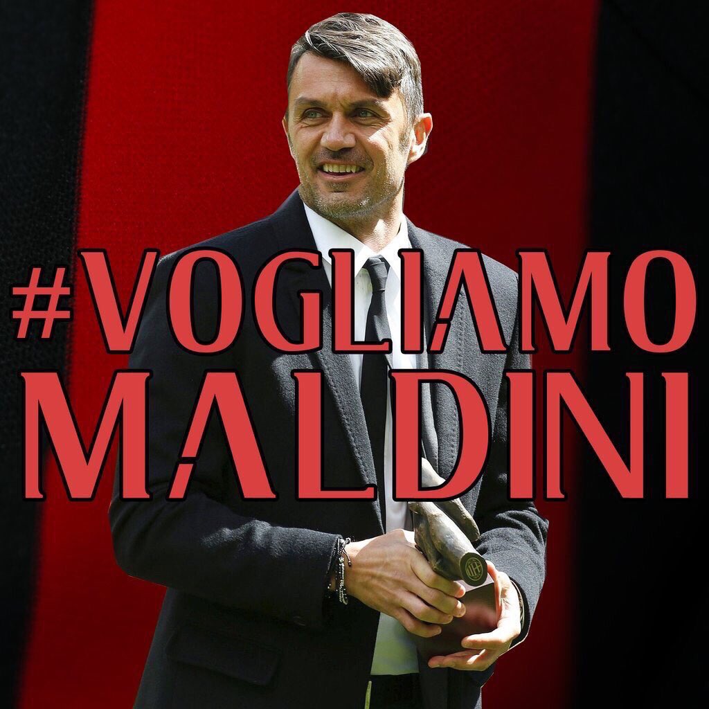 ACMarb's tweet photo. - حان الآن وقت عودة الأسطورة للفريق مجددًا ، نحن كلنا مع عودة باولو. 🔴⚫️ #VogliamoMaldini

)))رتويت لهذه التغريده))) https://t.co/TMxcDCPjCq
