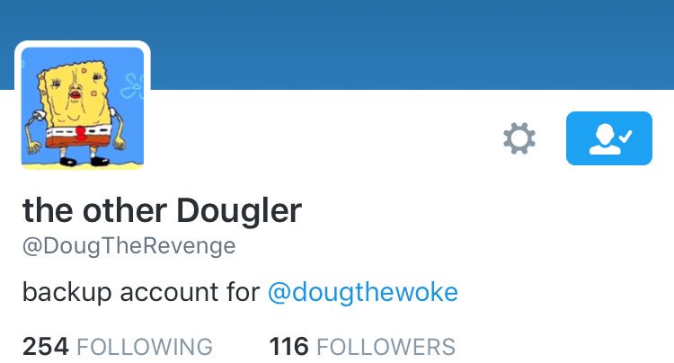 DougTheWeak's tweet photo. Not anymore, faggot https://t.co/egsN8V2YOF