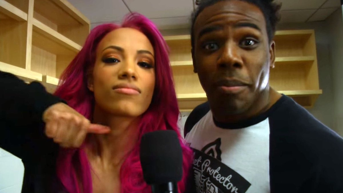 HubristicHoncho's tweet photo. Happy Birthday to the male version of me, aka the king of not being booty himself, Xavier Woods! 🙆🏽🎉🎈 https://t.co/6Y3M2jB5eM