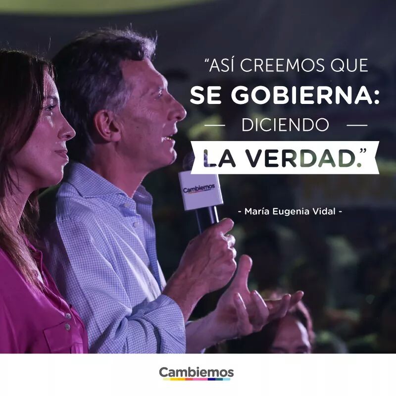 proriotercero's tweet photo. "Así creemos que se Gobierna: diciendo la verdad" - @mariuvidal https://t.co/vbcFuwYXX7