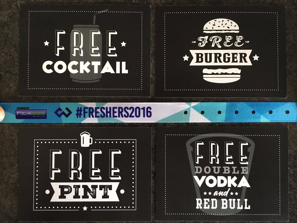 Freshers_Guide's tweet image. We now have 18 establishments and 30 exclusive deals!! Buy now at goo.gl/kS5CGC #freshers #ukc #cccu #kent
