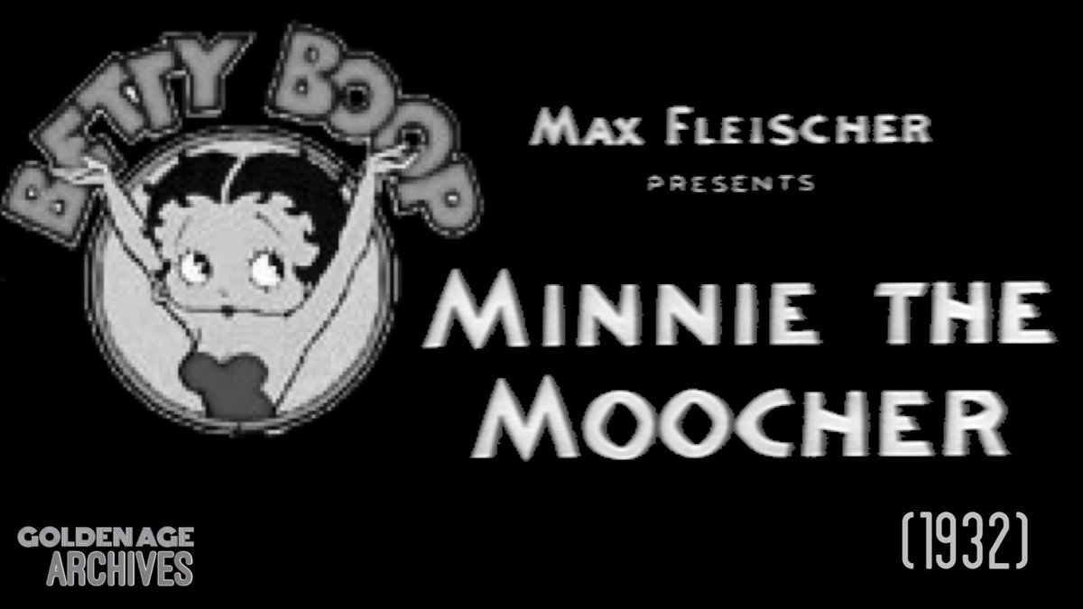 #BettyBoop in 'Minnie the Moocher' (1932) dailymotion.com/video/x4rtmg8_… #ClassicCartoons #FleisherStudios