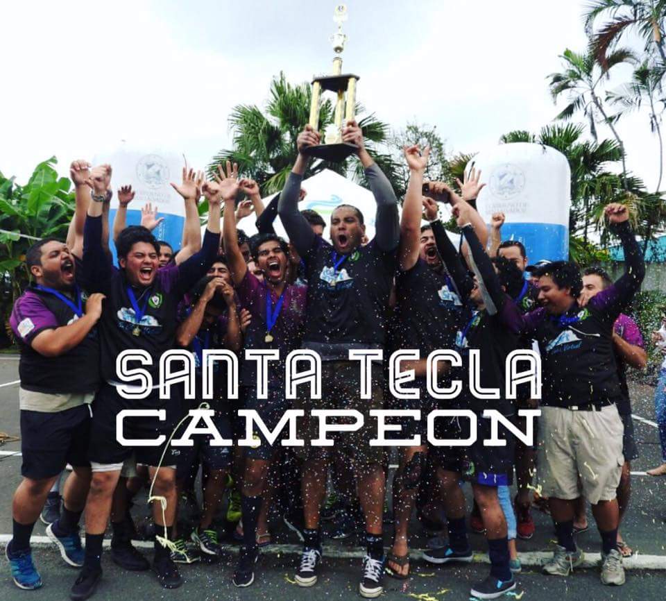 Felicitaciones al <a href="/SantaTeclaRugby/">Santa Tecla Rugby</a> por ganar la final de la #LigaNacionalDeRugby!!!!  #🏉 felicidades #Campeones!