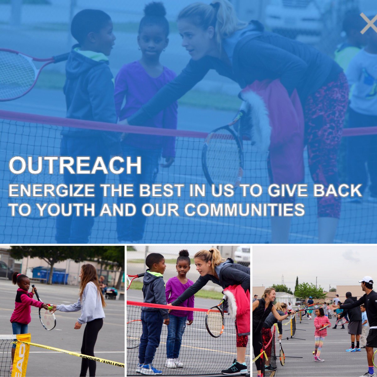 First1Break's tweet photo. #Outreach #sixpillarsofFirsf1break Thank you @Gibbsyyyy for all you do #forthekids 💥❤️🎾 #Vdrop #shealwayscomesback https://t.co/H3n37T5FAK