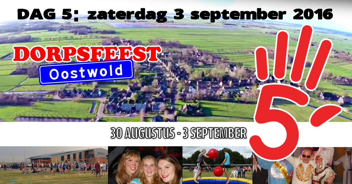 Oostwoldwk's tweet photo. High 5 DAGJOURNAAL dorpsfeest Oostwold Wk.
https://t.co/NPRgQKV6mN https://t.co/4ThT2iZYt5