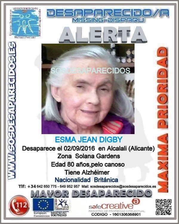 guardiacivil's tweet photo. #Colabora
Esma es una #mayor que padece #Alzheimer y ha #desaparecido en Alcalali #Alicante
Si la ves
📞062
📞112
RT https://t.co/2qMVGk1Myn