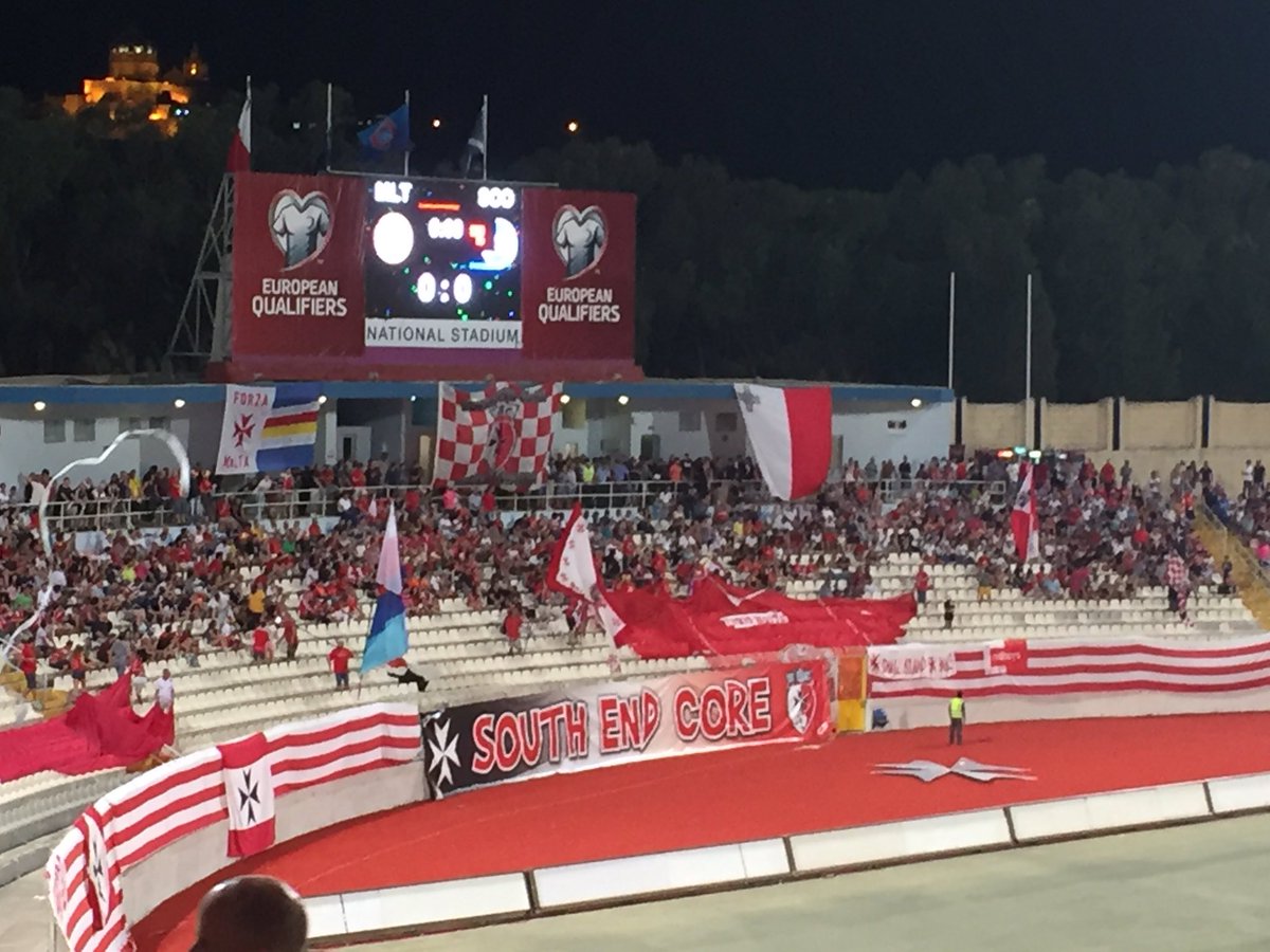 Mr_Kinnie's tweet photo. Great Maltese support tonight noisy as always #southendcore #MLTSCO #MLT #forzamalta 👊🇲🇹⚽️👊🇲🇹⚽️👊 https://t.co/jkcNWGtkNr