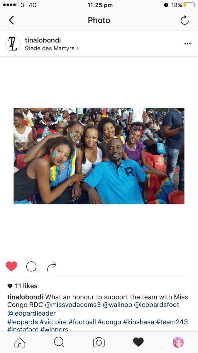 EsimbiRDC's tweet photo. @TinaLobondi is very much enjoying life in Congo. The rest of the team will be there soon #ESIMBI2016 #wearecoming https://t.co/oMVDfRayUU