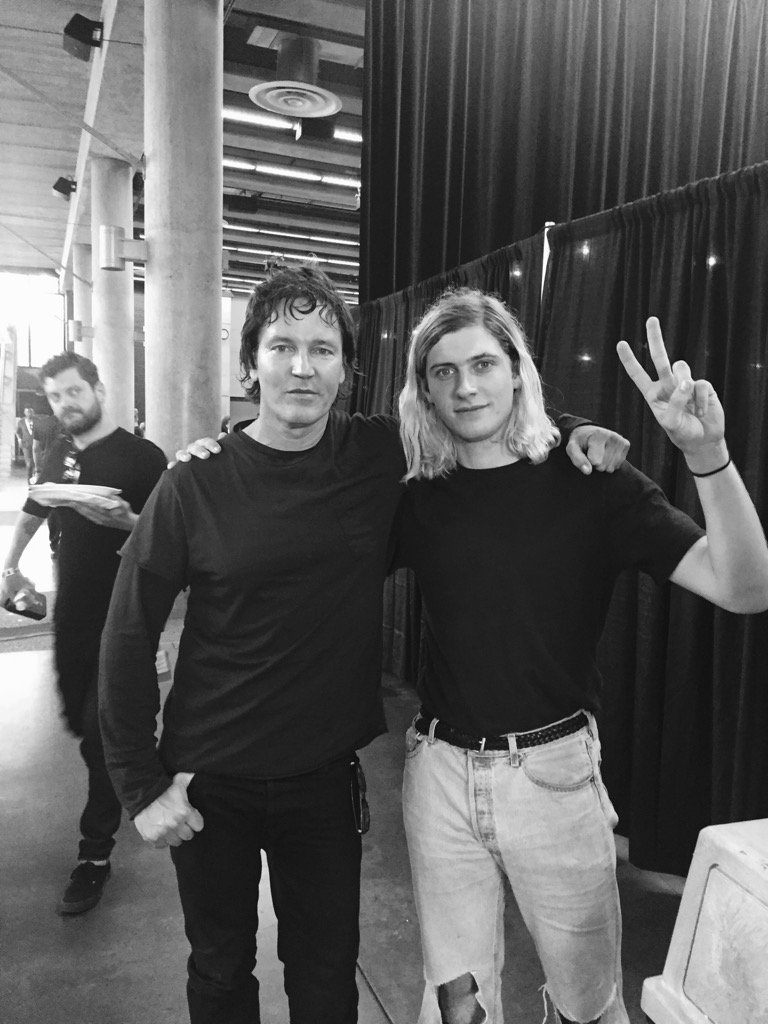 Backstage w Matt from <a href="/HAPPYDIVING/">Happy Diving</a> totally fanning.