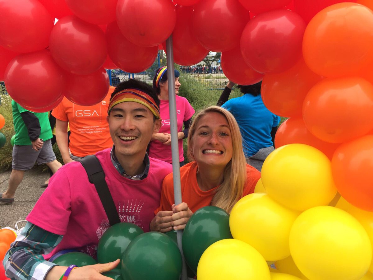UCGSA_VPSL's tweet photo. a special thanks to Jonathan Yang, GSA Events Chair, for all his help organizing GSA pride! #PrideYYC @GSACalgary https://t.co/Wgj3C8gkIM
