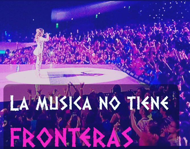 DulceMaria's tweet photo. "En la musica y el corazon no hay fronteras"❤🎼 Quédate,solo un minuto entre los 2 será eterno🎤🎤   #UnMinutoSinDolor https://t.co/z40gz8xk0C