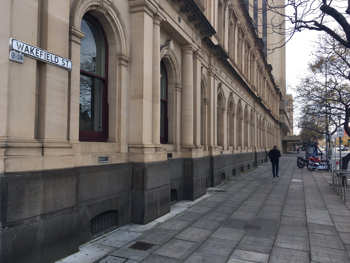DS (@davidslama) on Twitter photo More free 'on footpath' motorbike parking now available <a href="/CityofAdelaide/">CityofAdelaide</a> corner Wakefield St and Victoria Square More free 'on footpath' motorbike parking now available <a href="/CityofAdelaide/">CityofAdelaide</a> corner Wakefield St and Victoria Square
