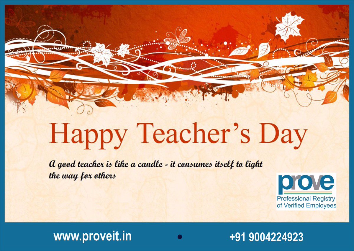 proveit8's tweet image. #ProveIT #WorkVisa #KnowledgeWorkers #ITJobs #RajivDabhadkar #NOSTOPS #TeachersDay