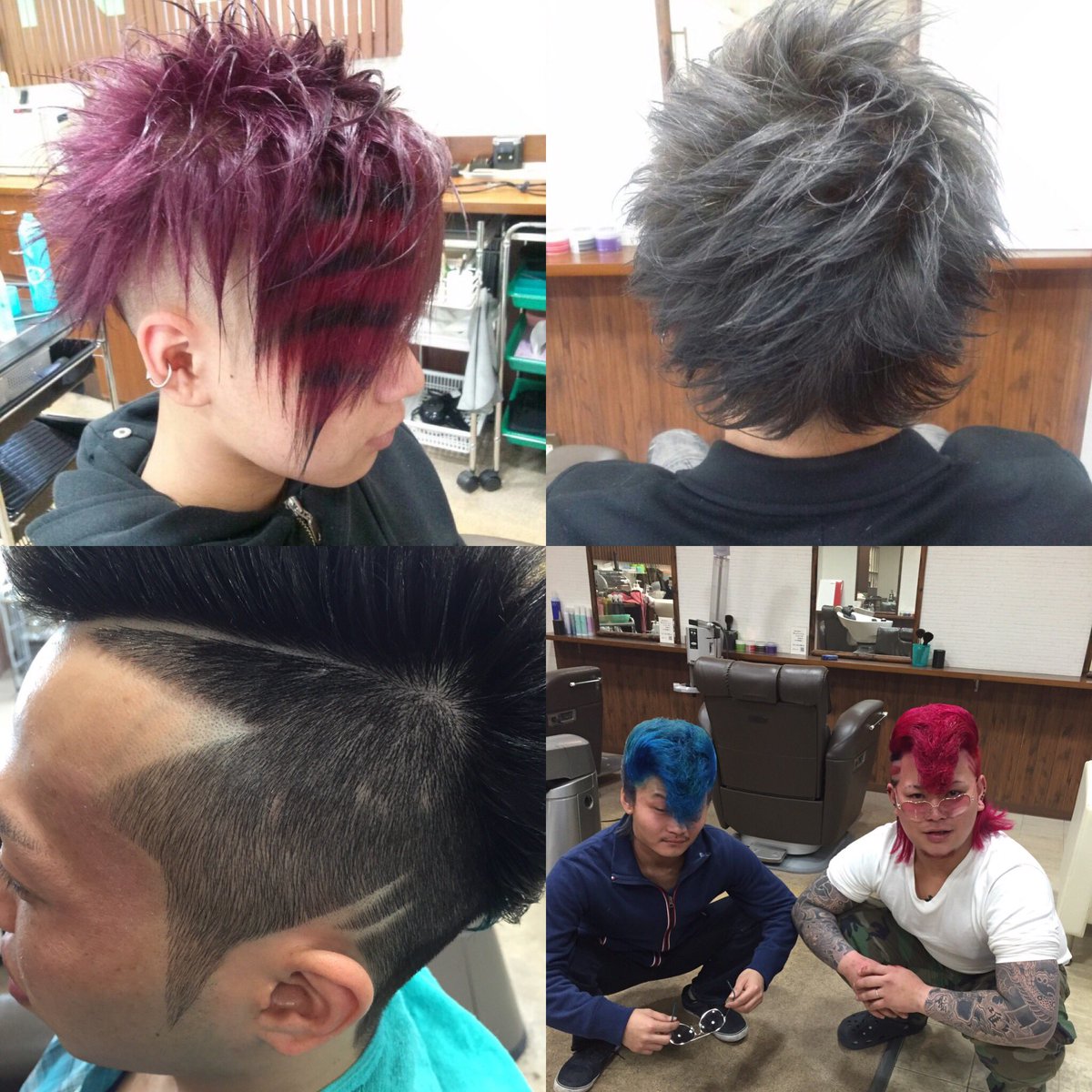 弓場空矢 Barber Ar Twitter 理容師 メンズ髪型 カラー パーマ