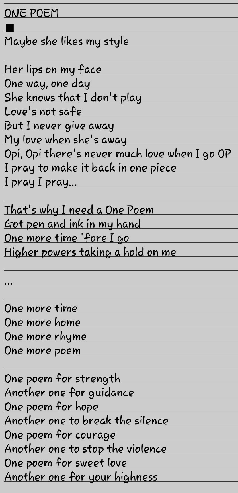 One Poem Man Onepoemman C 16 1poem Onepoem Love Princessofaninfinitetale First Part And Art Based On Drake S Onedance T Co Wge0x6kr7j Twitter